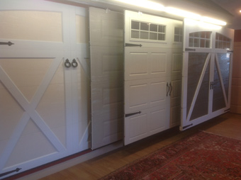 Showroom, Eastman E-21, Desert Sand door and Ice White overlays, Arch Overlay without windows